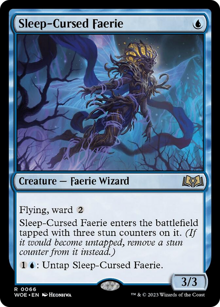 Sleep-Cursed Faerie [Wilds of Eldraine] | Jomio and Rueliete's Cards and Comics