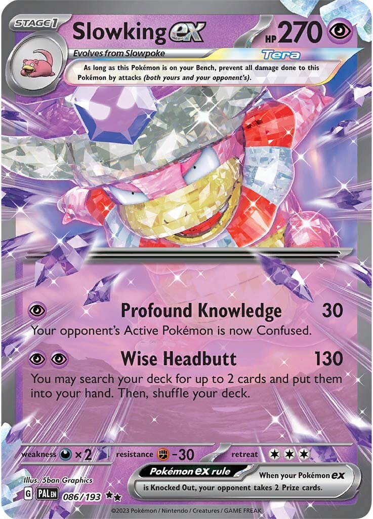 Slowking ex (086/193) [Scarlet & Violet: Paldea Evolved] | Jomio and Rueliete's Cards and Comics