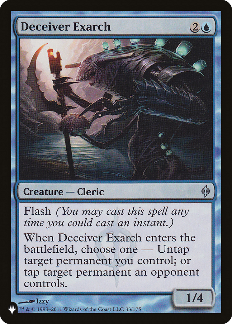 Deceiver Exarch [The List] | Jomio and Rueliete's Cards and Comics