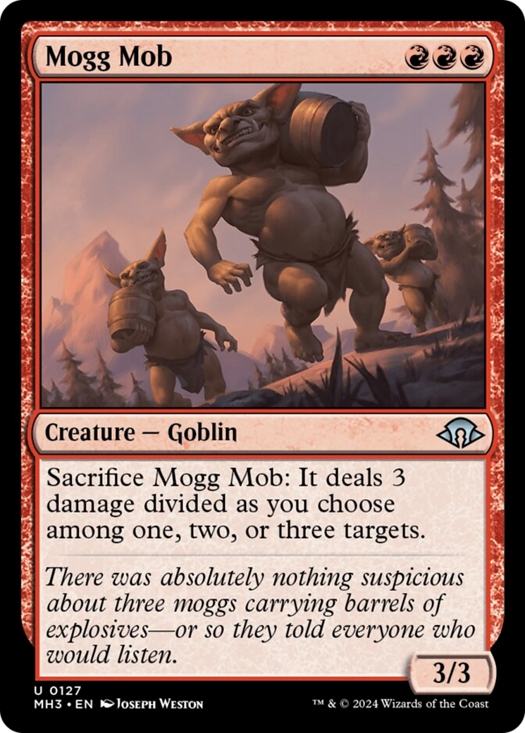 Mogg Mob [Modern Horizons 3] | Jomio and Rueliete's Cards and Comics
