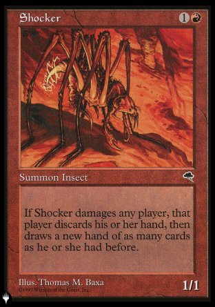 Shocker [The List] | Jomio and Rueliete's Cards and Comics