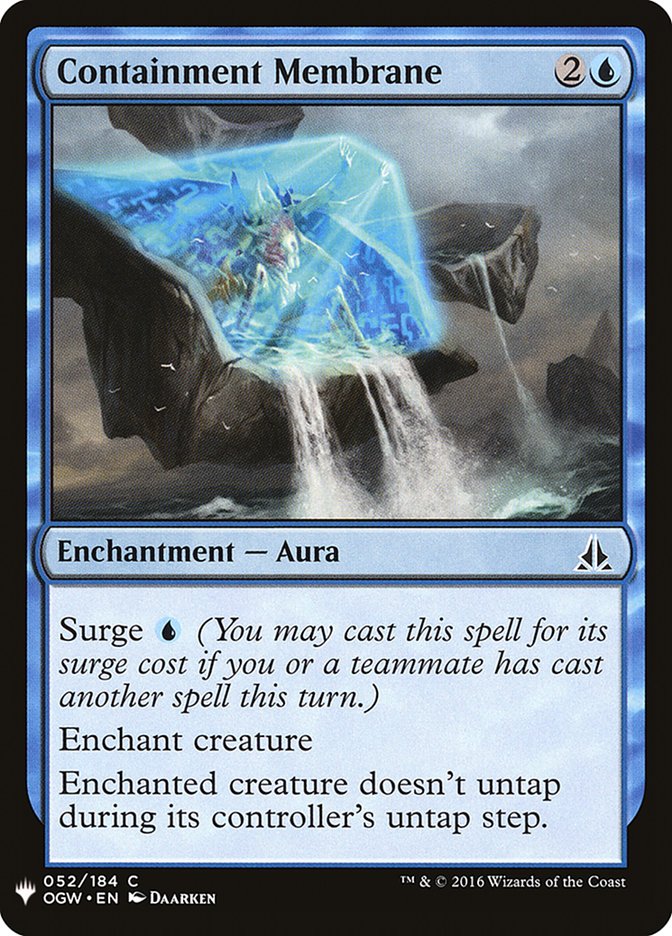 Containment Membrane [Mystery Booster] | Jomio and Rueliete's Cards and Comics