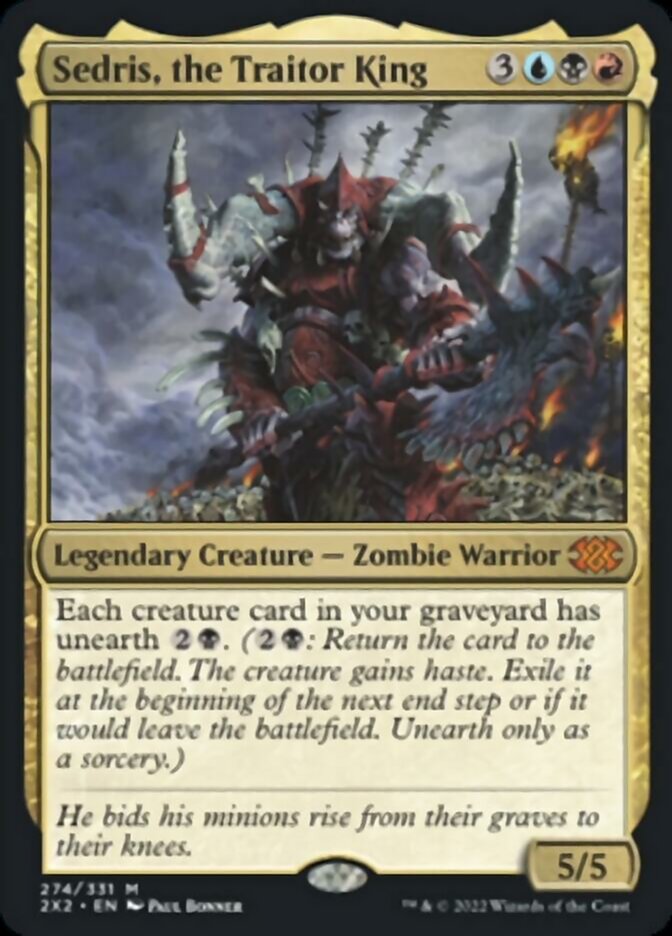 Sedris, the Traitor King [Double Masters 2022] | Jomio and Rueliete's Cards and Comics