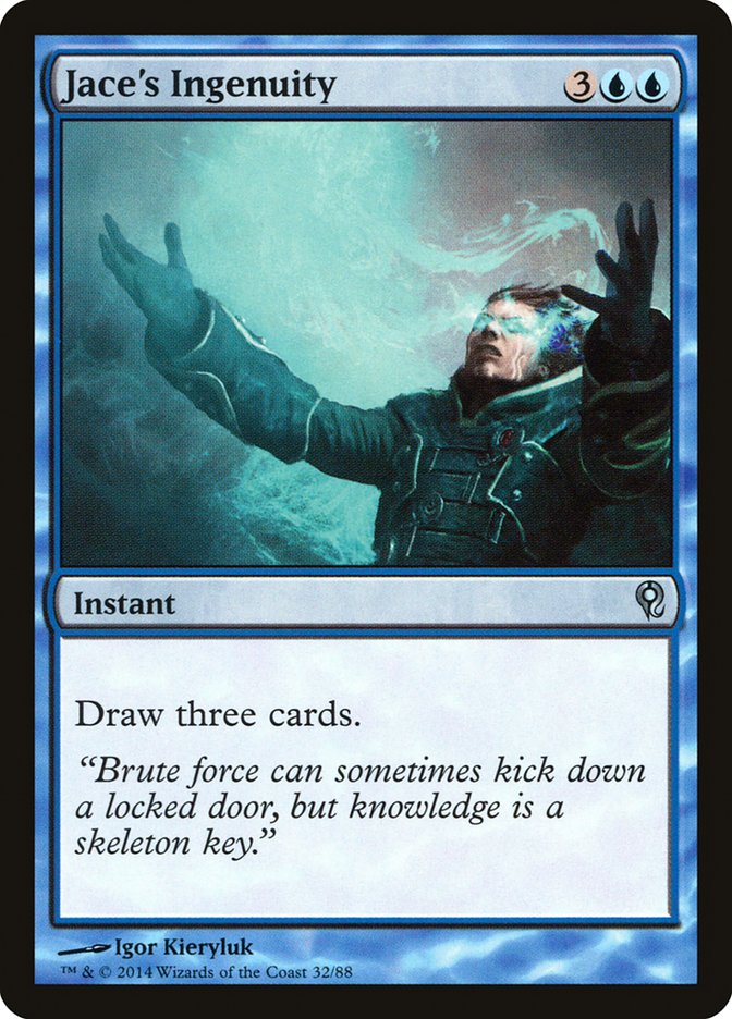 Jace's Ingenuity [Duel Decks: Jace vs. Vraska] | Jomio and Rueliete's Cards and Comics