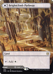 Brightclimb Pathway // Grimclimb Pathway (Borderless Alternate Art) [Zendikar Rising] | Jomio and Rueliete's Cards and Comics