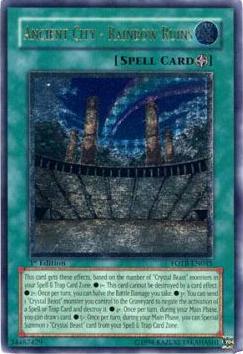 Ancient City - Rainbow Ruins [FOTB-EN045] Ultimate Rare | Jomio and Rueliete's Cards and Comics