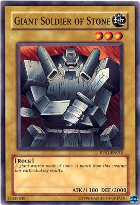 Giant Soldier of Stone [RP01-EN010] Common | Jomio and Rueliete's Cards and Comics