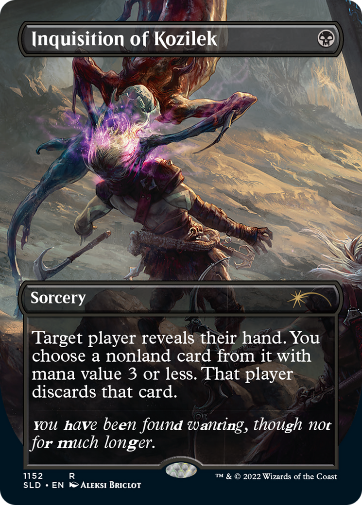 Inquisition of Kozilek (Borderless) [Secret Lair Drop Series] | Jomio and Rueliete's Cards and Comics