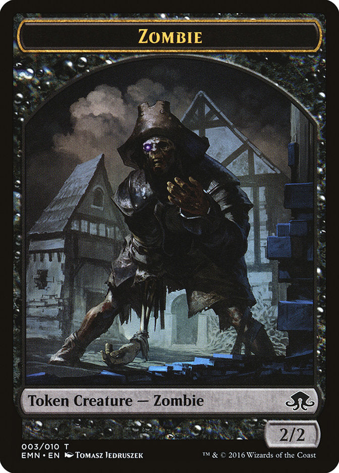 Zombie Token (003/010) [Eldritch Moon Tokens] | Jomio and Rueliete's Cards and Comics