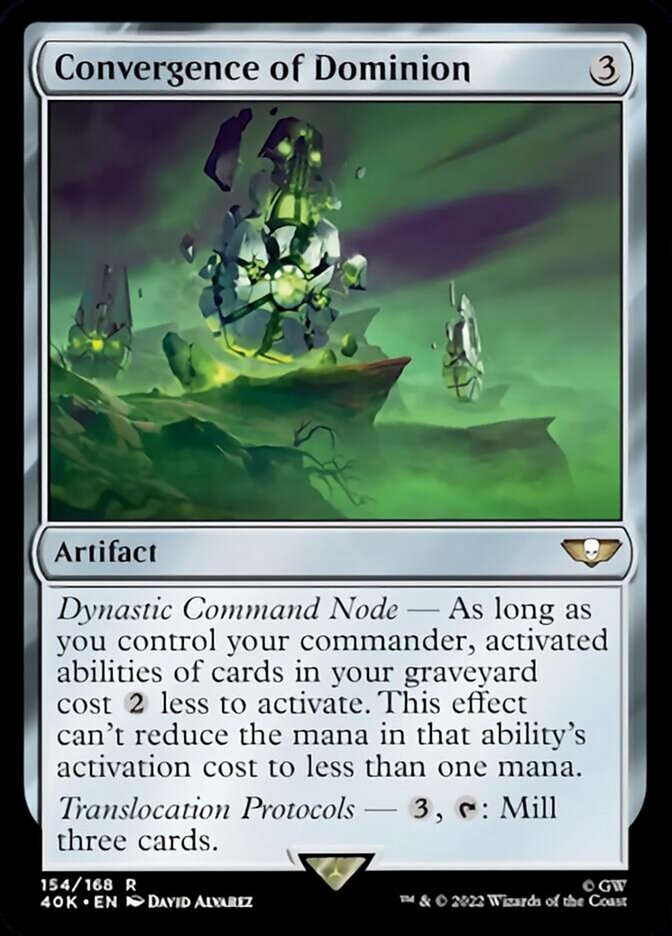 Convergence of Dominion (Surge Foil) [Warhammer 40,000] | Jomio and Rueliete's Cards and Comics