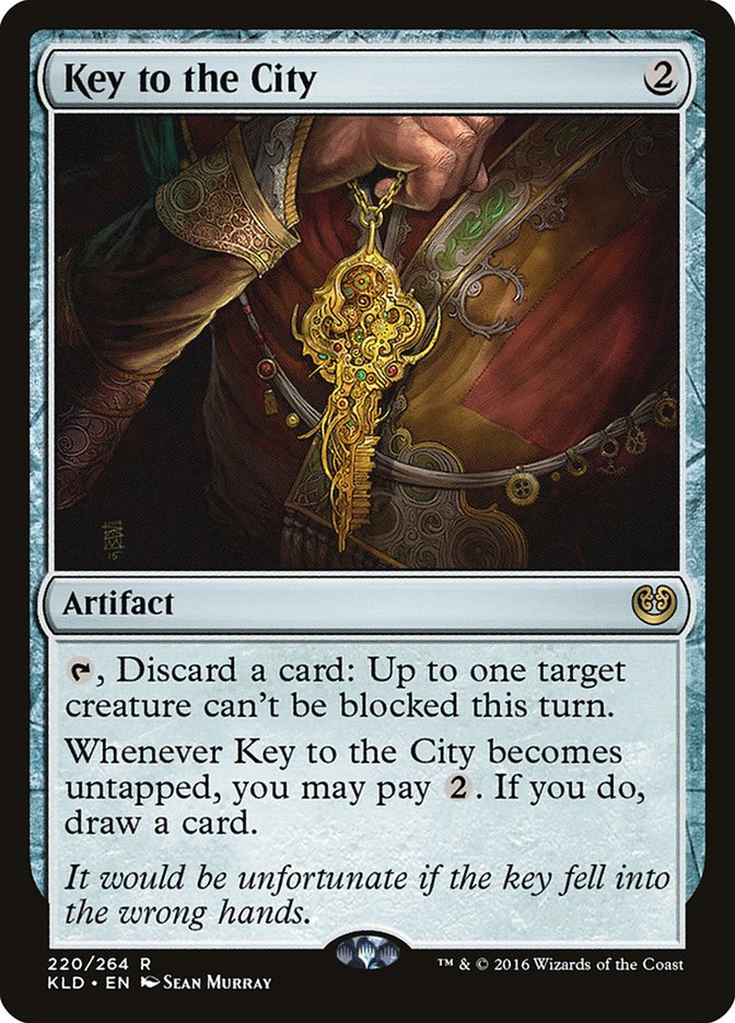 Key to the City [Kaladesh] | Jomio and Rueliete's Cards and Comics