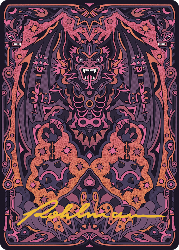 Bloodletter of Aclazotz Art Card (61/81) (Gold-Stamped Signature) [The Lost Caverns of Ixalan Art Series] | Jomio and Rueliete's Cards and Comics