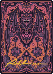 Bloodletter of Aclazotz Art Card (61/81) (Gold-Stamped Signature) [The Lost Caverns of Ixalan Art Series] | Jomio and Rueliete's Cards and Comics