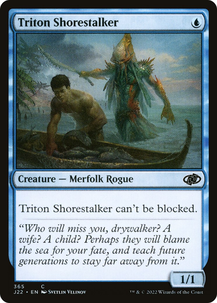 Triton Shorestalker [Jumpstart 2022] | Jomio and Rueliete's Cards and Comics