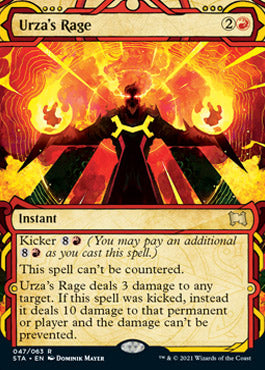 Urza's Rage (Foil Etched) [Strixhaven: School of Mages Mystical Archive] | Jomio and Rueliete's Cards and Comics