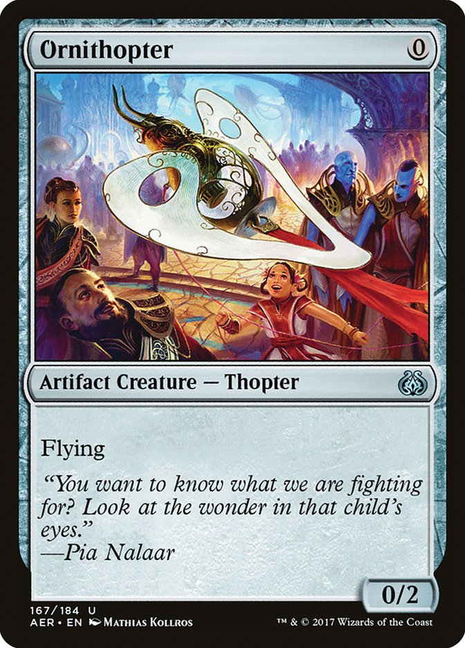 Ornithopter [Aether Revolt] | Jomio and Rueliete's Cards and Comics