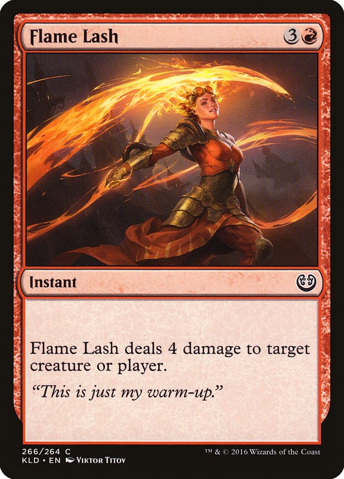 Flame Lash [Kaladesh] | Jomio and Rueliete's Cards and Comics