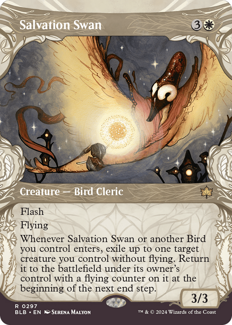 Salvation Swan (Showcase) [Bloomburrow] | Jomio and Rueliete's Cards and Comics