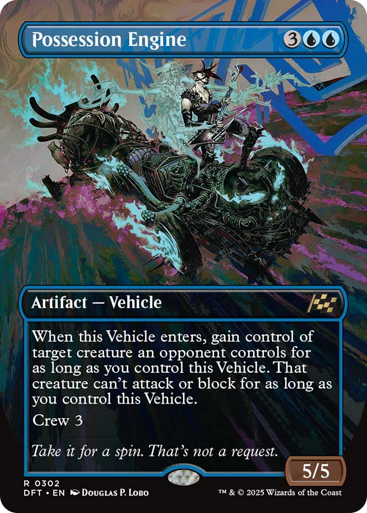 Possession Engine (Borderless) [Aetherdrift] | Jomio and Rueliete's Cards and Comics