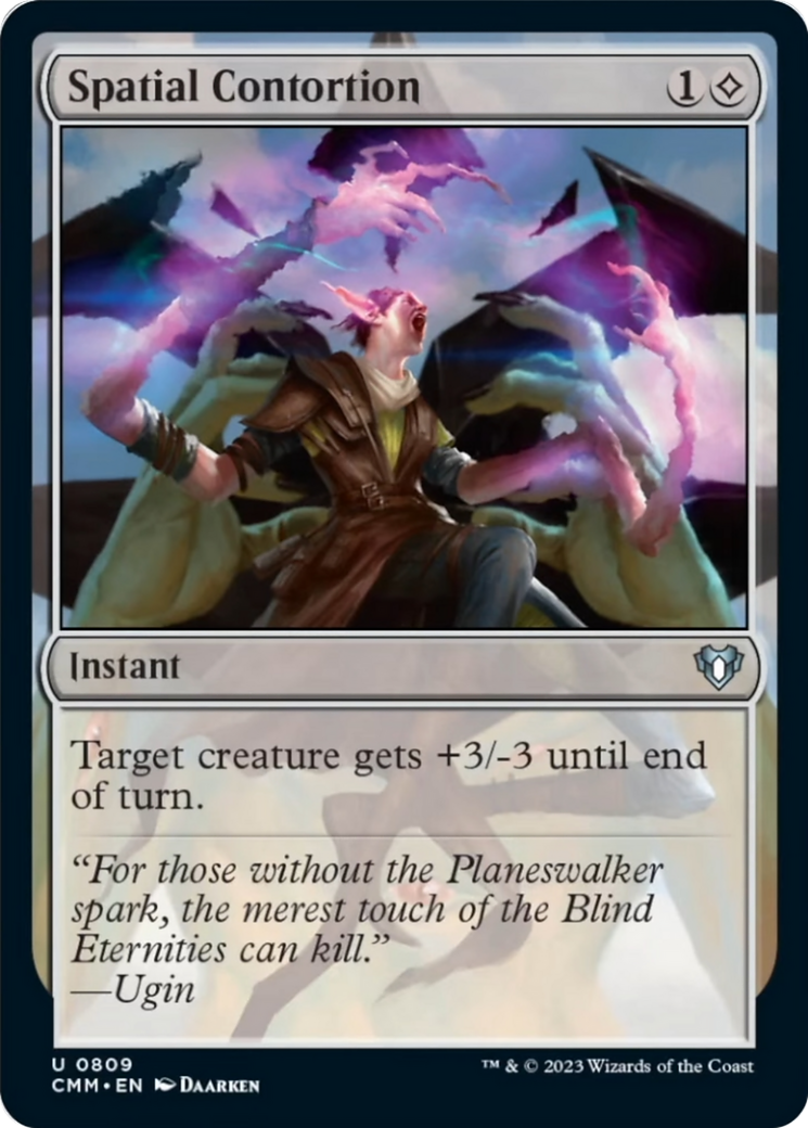 Spatial Contortion [Commander Masters] | Jomio and Rueliete's Cards and Comics