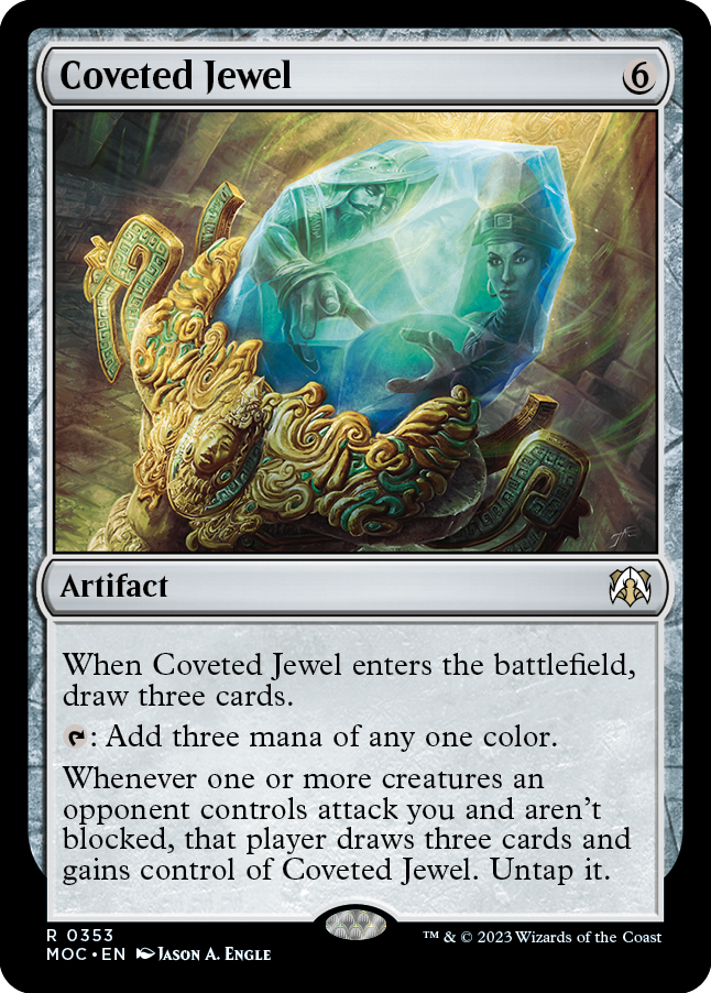 Coveted Jewel [March of the Machine Commander] | Jomio and Rueliete's Cards and Comics