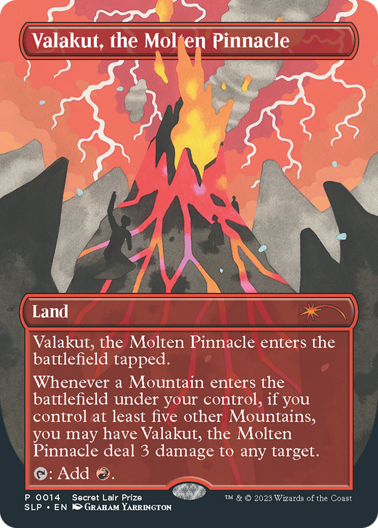 Valakut, the Molten Pinnacle [Secret Lair Showdown] | Jomio and Rueliete's Cards and Comics