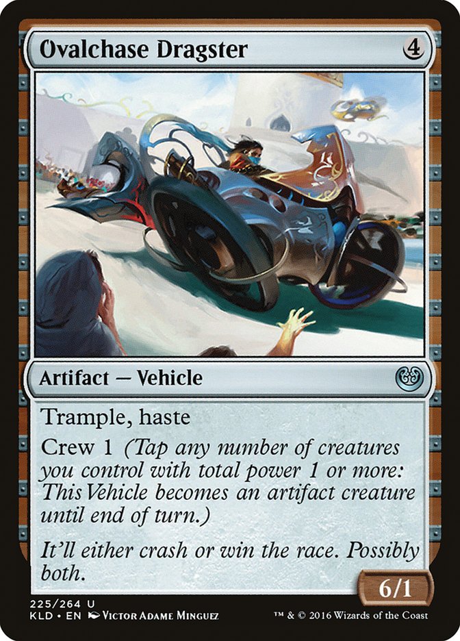 Ovalchase Dragster [Kaladesh] | Jomio and Rueliete's Cards and Comics