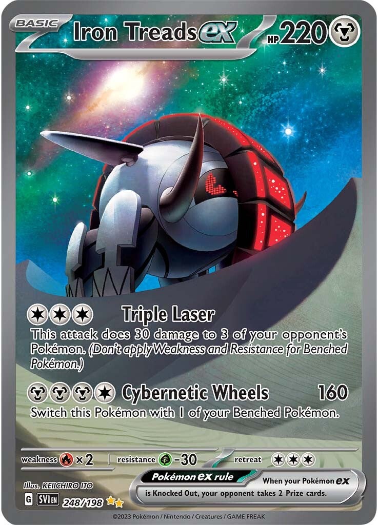 Iron Treads ex (248/198) [Scarlet & Violet: Base Set] | Jomio and Rueliete's Cards and Comics