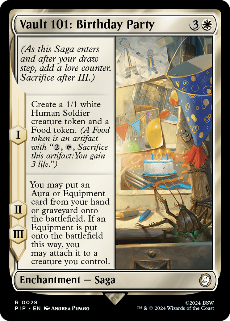 Vault 101: Birthday Party [Fallout] | Jomio and Rueliete's Cards and Comics