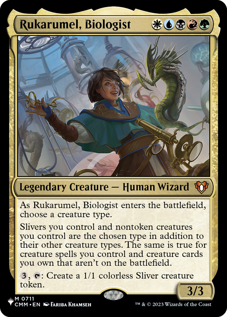 Rukarumel, Biologist (CMM) [The List] | Jomio and Rueliete's Cards and Comics