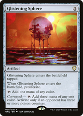 Glistening Sphere [Phyrexia: All Will Be One Commander] | Jomio and Rueliete's Cards and Comics