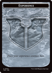 Experience // Treasure Double-Sided Token [Tarkir: Dragonstorm Commander Tokens] | Jomio and Rueliete's Cards and Comics