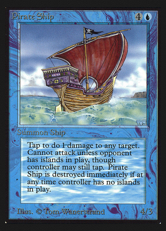 Pirate Ship [International Collectors' Edition] | Jomio and Rueliete's Cards and Comics