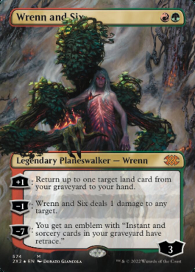 Wrenn and Six (Textured Foil) [Double Masters 2022] | Jomio and Rueliete's Cards and Comics