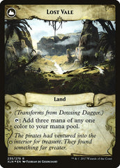 Dowsing Dagger // Lost Vale [Ixalan Prerelease Promos] | Jomio and Rueliete's Cards and Comics