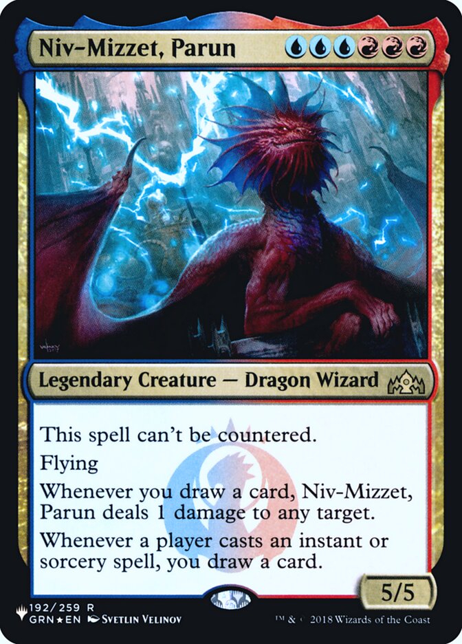 Niv-Mizzet, Parun [Secret Lair: Heads I Win, Tails You Lose] | Jomio and Rueliete's Cards and Comics