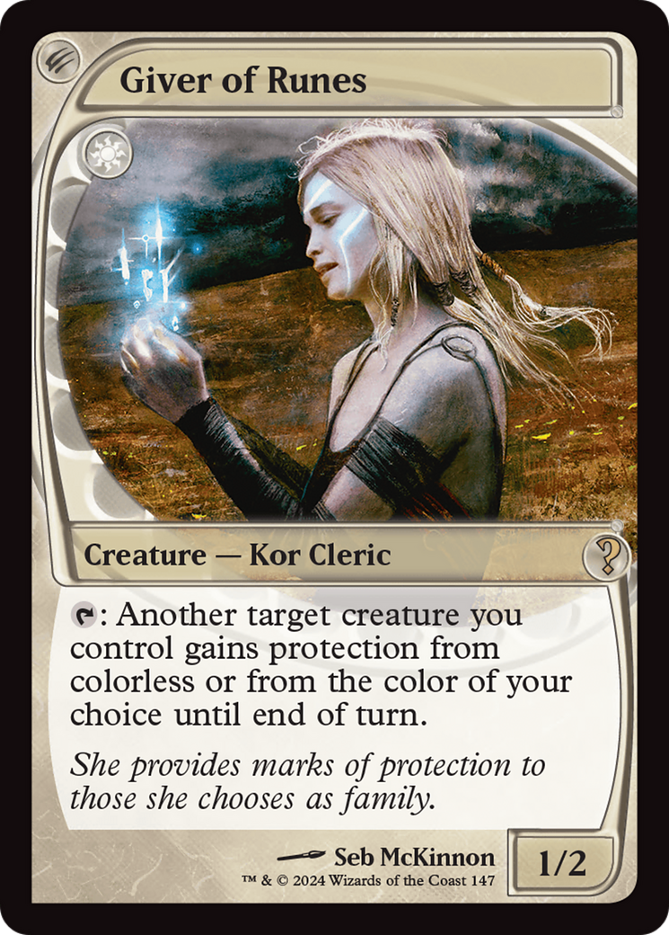 Giver of Runes (Future Sight) [Mystery Booster 2] | Jomio and Rueliete's Cards and Comics