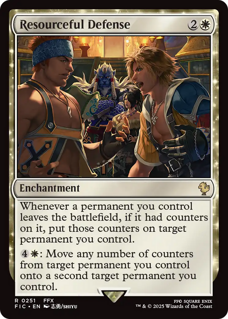 Resourceful Defense [FINAL FANTASY Commander] | Jomio and Rueliete's Cards and Comics
