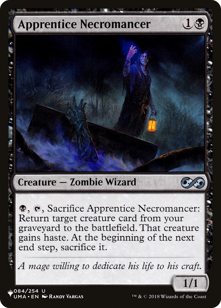Apprentice Necromancer [The List] | Jomio and Rueliete's Cards and Comics