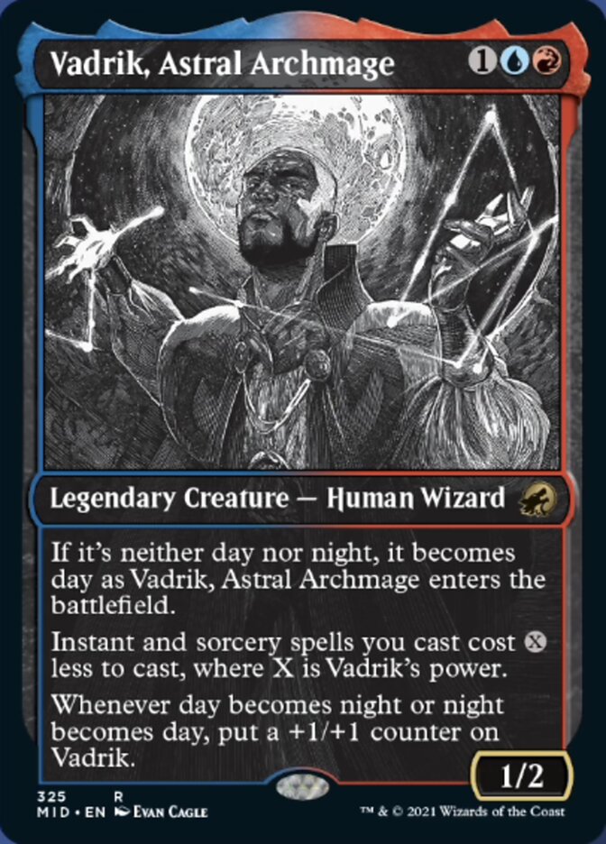 Vadrik, Astral Archmage (Showcase Eternal Night) [Innistrad: Midnight Hunt] | Jomio and Rueliete's Cards and Comics
