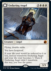 Enduring Angel // Angelic Enforcer [Innistrad: Midnight Hunt] | Jomio and Rueliete's Cards and Comics