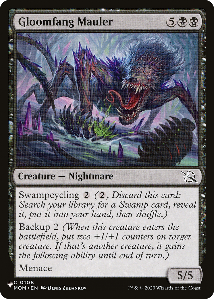 Gloomfang Mauler [The List] | Jomio and Rueliete's Cards and Comics