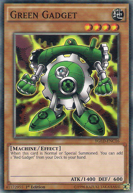 Green Gadget [YGLD-ENC16] Common | Jomio and Rueliete's Cards and Comics