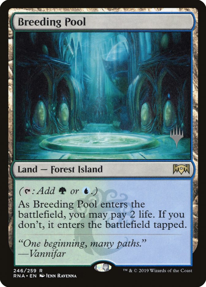 Breeding Pool (Promo Pack) [Ravnica Allegiance Promos] | Jomio and Rueliete's Cards and Comics