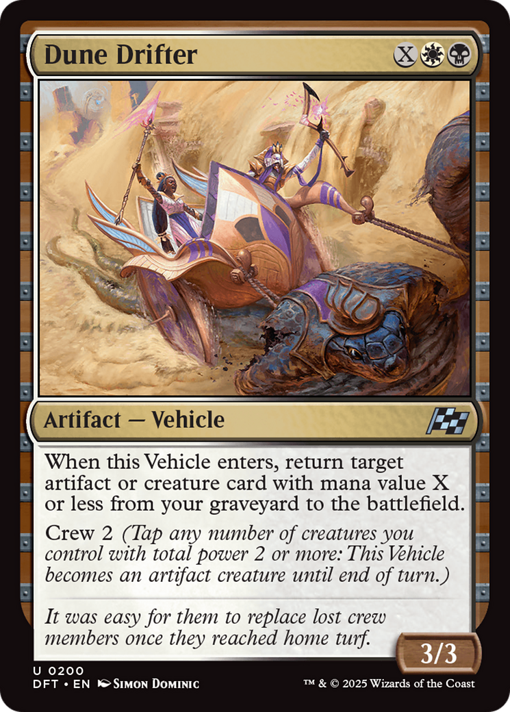 Dune Drifter [Aetherdrift] | Jomio and Rueliete's Cards and Comics