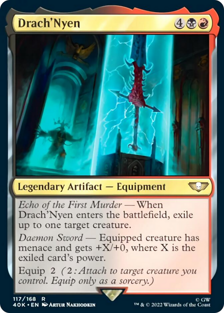 Drach'Nyen (Surge Foil) [Warhammer 40,000] | Jomio and Rueliete's Cards and Comics