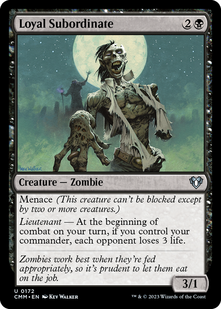 Loyal Subordinate [Commander Masters] | Jomio and Rueliete's Cards and Comics