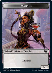 Blood // Vampire (016) Double-Sided Token [Innistrad: Crimson Vow Tokens] | Jomio and Rueliete's Cards and Comics