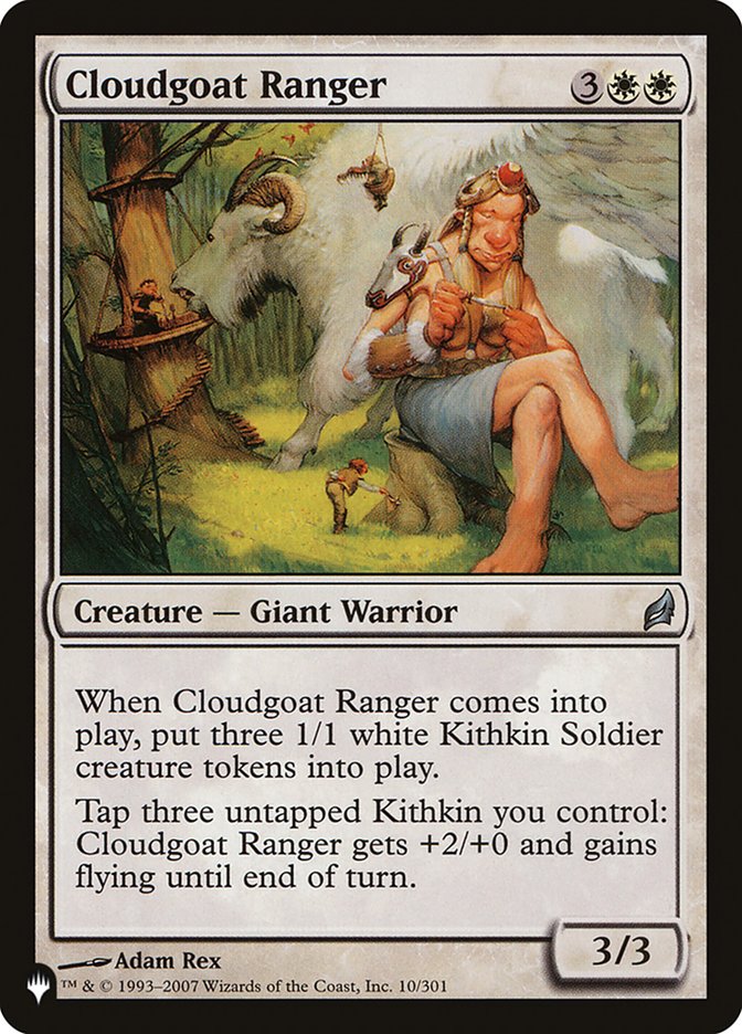 Cloudgoat Ranger [The List] | Jomio and Rueliete's Cards and Comics