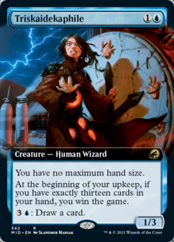 Triskaidekaphile (Extended Art) [Innistrad: Midnight Hunt] | Jomio and Rueliete's Cards and Comics